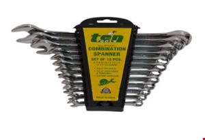 مجموعه ۱۲ عددی آچار یک سر تخت یک سر رینگی ten Tools