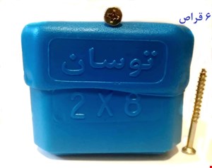 پیچ چوب چهارسو 5 سانت توسان