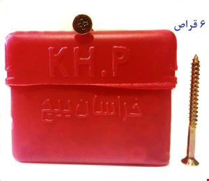 پیچ چوب چهارسو 6 سانت خراسان